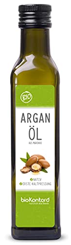 Arganöl BIO 250ml I nativ und kaltgepresst I 100% rein I beste...