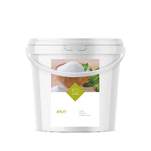 100years - Xylit 5000g (5 kg) - kalorienreduzierter Zuckerersatz aus...