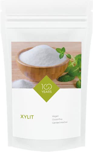 100years - Xylit 1000g (1 Kg) - kalorienreduzierter Zuckerersatz aus...