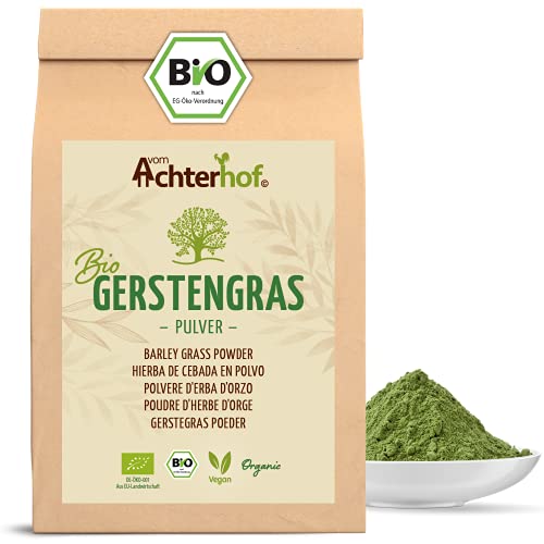 Gerstengras Pulver BIO (1kg) | Aus deutschem Anbau | Rohkostqualität...