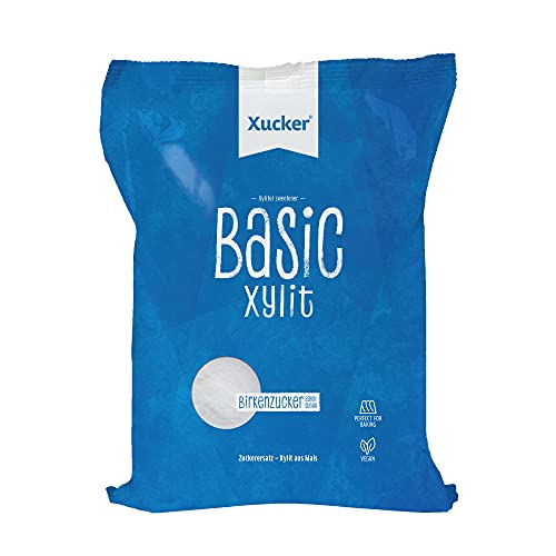 Xucker Basic aus Xylit Birkenzucker - 1kg Nachfüllbeutel -...