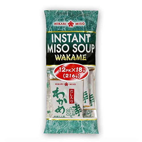 Hikari Miso Instant Miso-Suppe mit Wakame Seaweed, 220 g