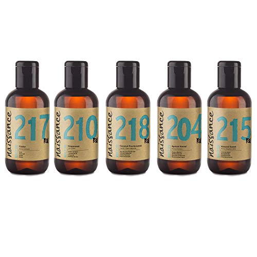 Naissance Top 5 100ml Trägeröle Einsteigerset - fünf reine und...