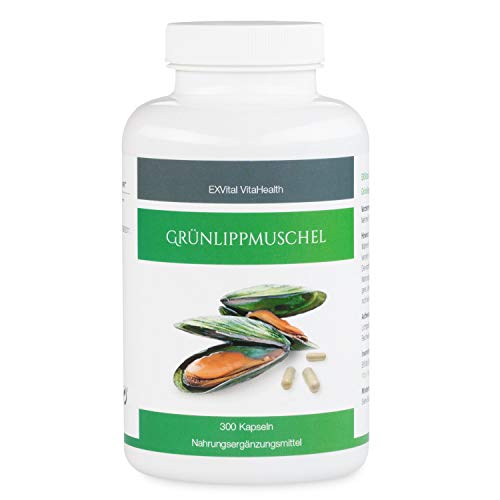 Grünlippmuschel 300 Kapseln- hoch konzentriert, EXVital VitaHealth,...