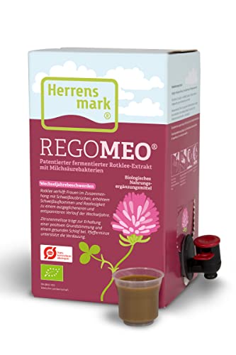 REGOMEO Rotklee-Extrakt 1 Liter für die Wechseljahre I Rotklee für...
