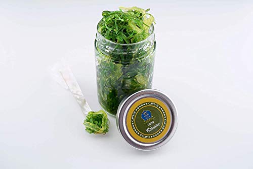 Goma Wakame Algensalat mit Sesam (4 x 300g), vegan, glutenfrei und...