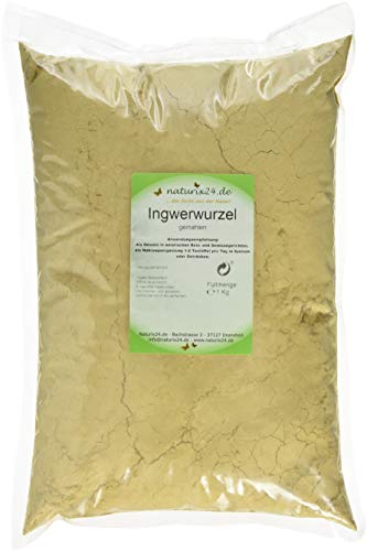 Naturix24 Ingwerpulver, 1er Pack (1 x 1 kg)