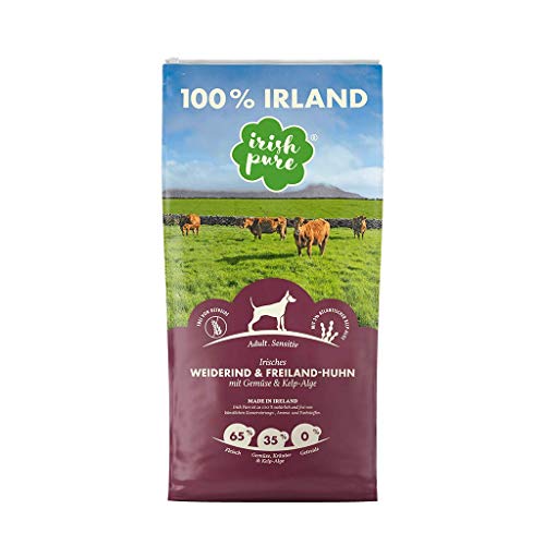 Irish Pure Adult Weiderind & Freiland-Huhn mit Kelp-Alge -...