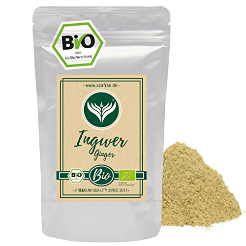 Azafran BIO Ingwer, Ingwerpulver gemahlen 500g