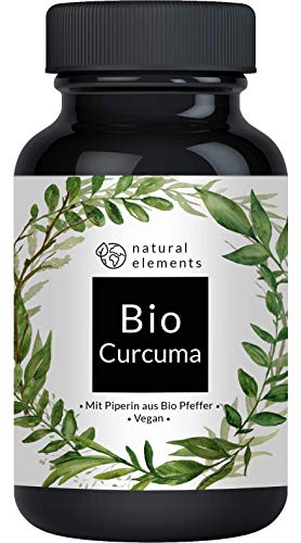 Bio Curcuma - 240 Kapseln - 4542mg (Bio Kurkuma + Bio schwarzer...