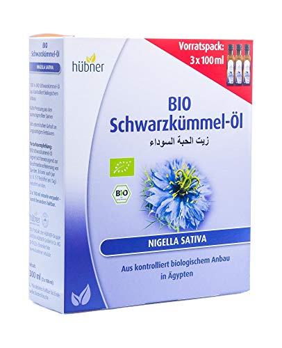 hübner - Bio Schwarzkümmel-Öl Vorratspack DE-ÖKO-003 - Öl - 300...