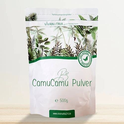 VivaNutria Bio Camu Camu Pulver 1000g I Camu Camu Vitamin C Pulver...