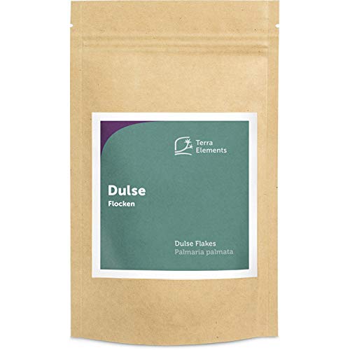 Terra Elements Dulse Flocken, 100 g I Lappentang I Rotalge I Palmaria...