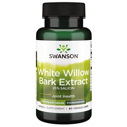 Maximum Power White Willow Bark 500 mg 60 Veg Caps