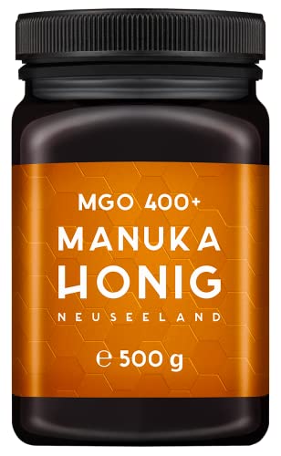 MELPURA Manuka-Honig MGO 400+ 500g aus Neuseeland mit zertifiziertem,...