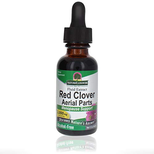 Nature's Answer | Red Clover (Rotklee) | Ohne Alkohol | 2000mg | 30ml...