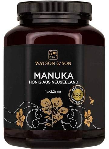 Watson & Son Manuka Honig MGO 600+ 1kg | Premium Qualität aus...