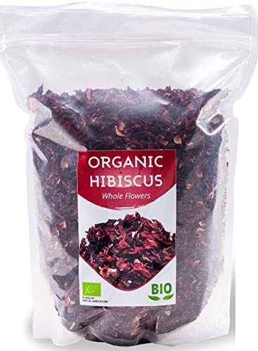 Bio Hibiskusblüten getrocknet | Organic Hibiskustee | Große Blätter...