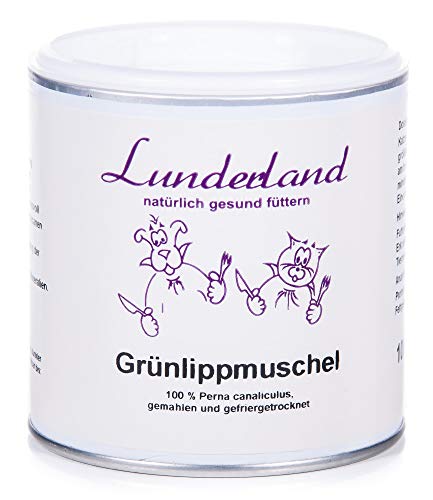 Lunderland Grünlippmuschel für Hunde, Katzen und Pferde, 1er Pack (1...