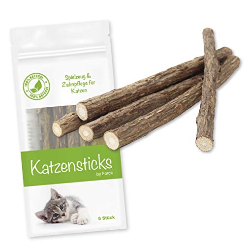 Forck Katzenminze Sticks (5 Stück), Matatabi-Kausticks als...