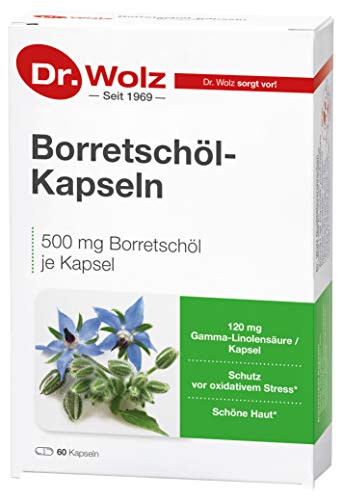 Borretschöl Kapseln von Dr. Wolz, 60 Kapseln