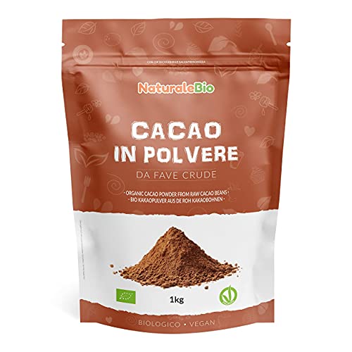 Kakao Pulver Bio 1 Kg. Organic Cacao Powder. Natürlich, Rein aus de...