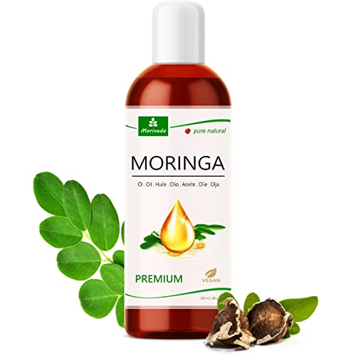 MoriVeda® - Moringa Öl Premium 100ml, kalt gepresst aus...