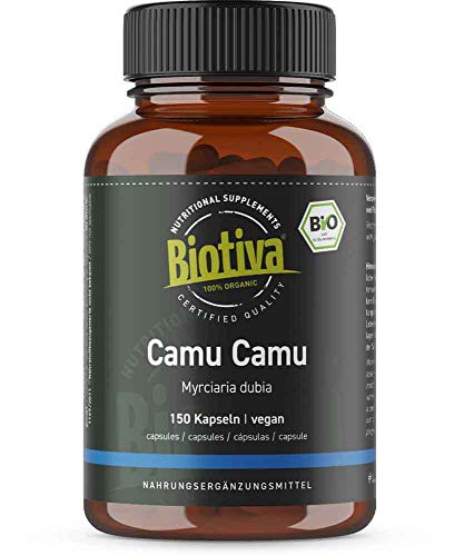 Biotiva Camu Camu Bio Kapseln 150 Stück - 700mg - enthält...