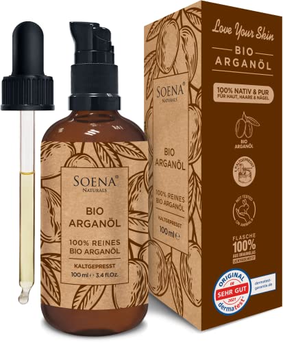 BIO ARGANÖL | Kaltgepresst 100% Rein | Für Haare Haut & Nägel |...
