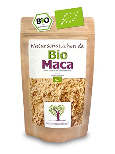 Bio Maca Pulver (Macapulver) in geprüfter Bio-Qualität (DE-ÖKO-022)...