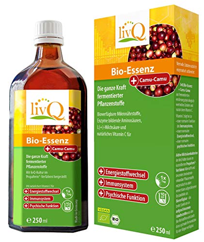 livQ® Bio-Essenz - Fermentiertes Naturkonzentrat mit natürlichen...