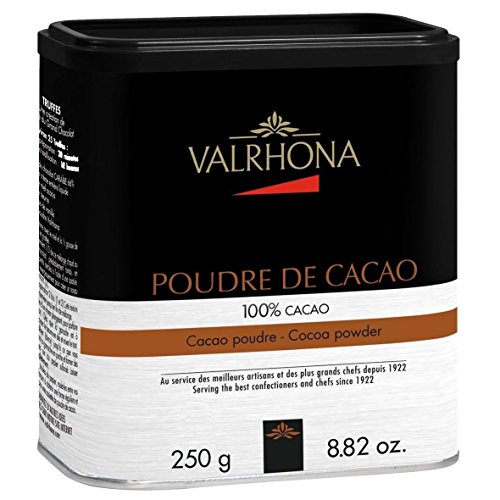 VALRHONA Poudre de Cacao Kakaopulver 100 % Kakao 250 g