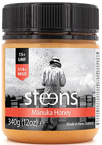 Steens Honey | Manuka Honig aus Neuseeland | 514+ MGO | 15+ UMF | 340...