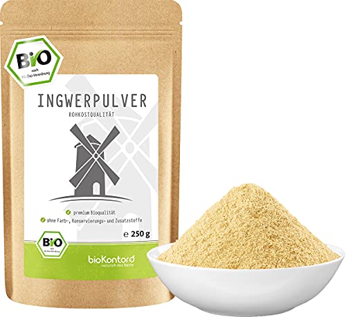 Ingwerpulver BIO gemahlen 250 g I 100% natürlich und rein - ohne...