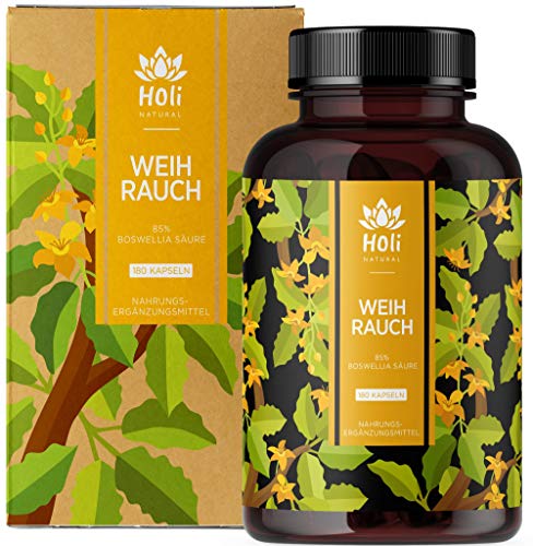 Holi Natural® Premium Weihrauch Extrakt. 85% Boswellia-Säure. 180...