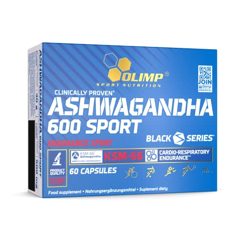 Olimp Ashwagandha 600 Sport Capsules, 60-Count