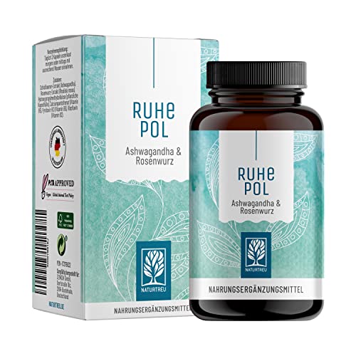 NATURTREU® Ashwagandha Rosenwurz Kapseln hochdosiert -...