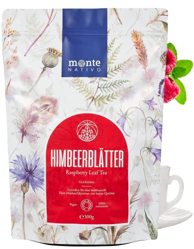 Himbeerblättertee (300g) Monte Nativo | Ohne Zusatzstoffe |...