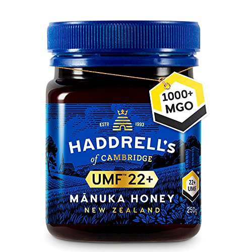 Haddrell's Manuka Honig MGO 1000+ (UMF 22+) 1 x 250 g - Limited...