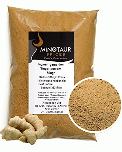 Minotaur Spices | Ingwer, Ingwerwurzel gemahlen, Ingwerpulver, Ginger...