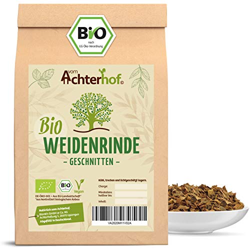 Weidenrinde BIO (250g) geschnitten getrocknet Bio-Weidenrindentee...