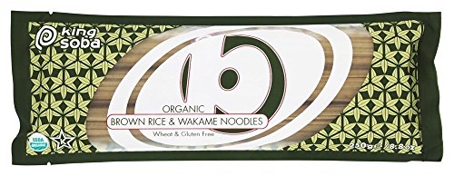 King Soba Org Brown Rice Wakame Noodles 250 g