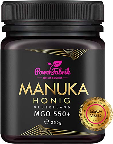 Manuka Honig | MGO 550+ | 250g | Das ORIGINAL aus NEUSEELAND | PUR,...
