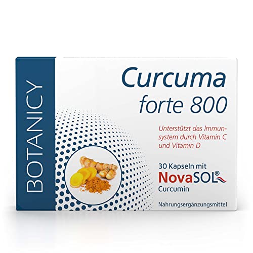 CURCUMA FORTE 800 mit flüssigem Mizell-Curcumin ohne Piperin,...