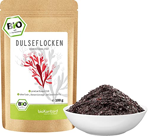 BIO Dulseflocken | Dulse - Algen - Lappentang | 100% naturrein -...