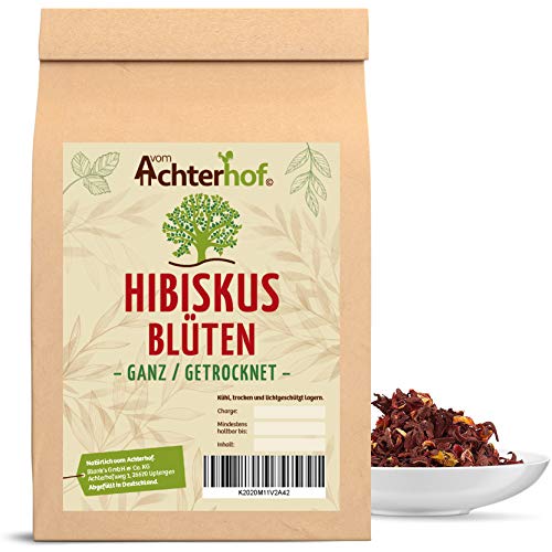 1.000g Hibiskusblüten ganz - Hibiskustee Spitzenqualität natürlich...