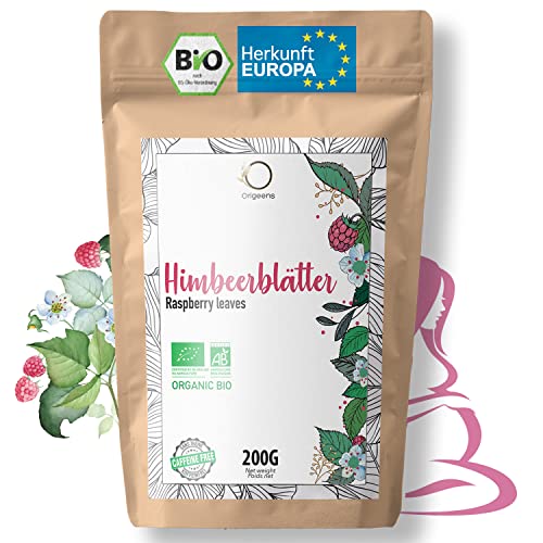 ORIGEENS Himbeerblätter BIO 200g Herkunft Europa | Himbeerblättertee...