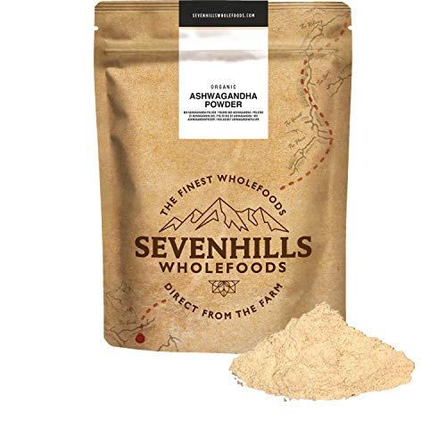 Sevenhills Wholefoods Ashwagandha-Pulver Bio 500g